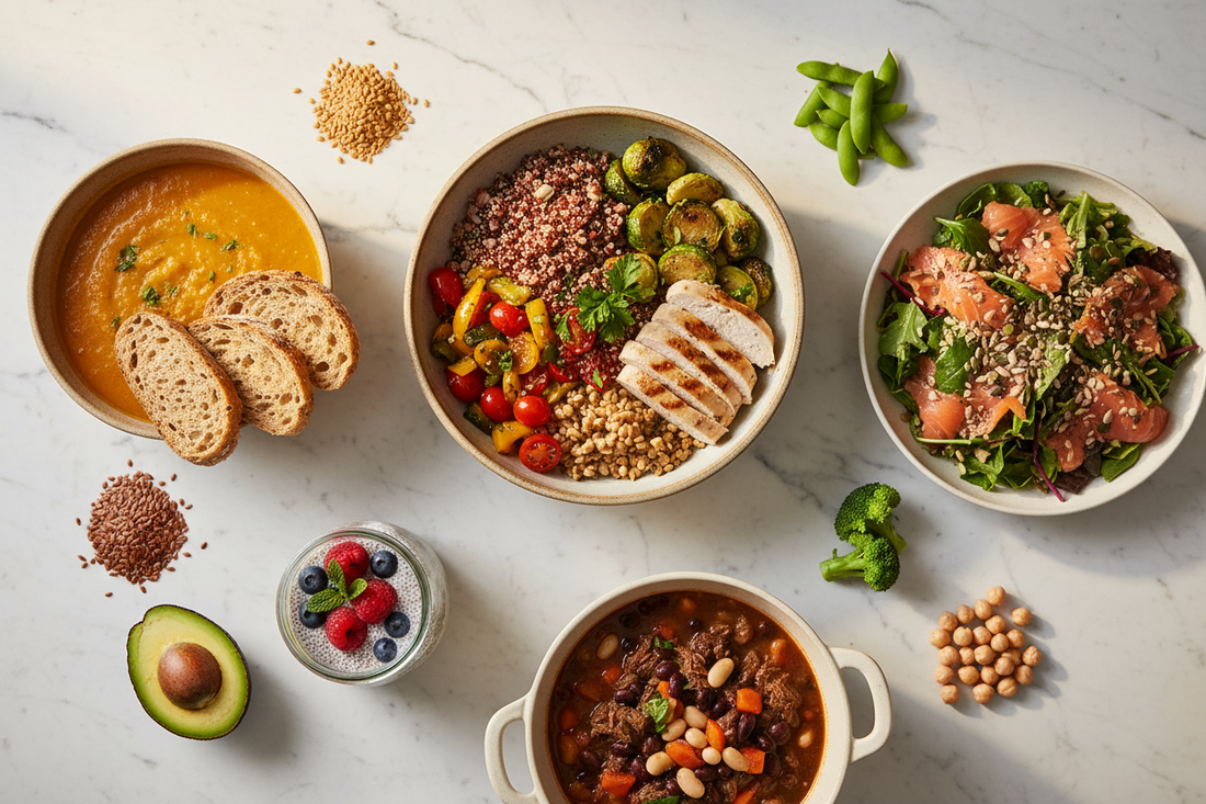 15 High-Protein, High-Fibre Recipes for Blood Sugar & Metabolic Health