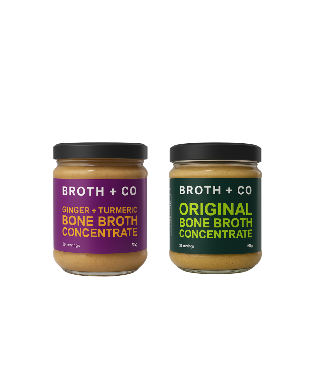 Bone Broth with Chickpeas and Spinach