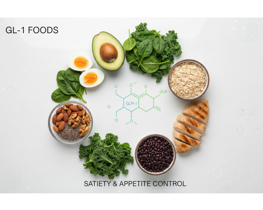 The Ozempic Effect with Food: GLP-1 Foods for Satiety, Appetite Control & Blood Sugar Balance