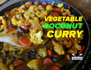 A Vegetable Coconut Curry Recipe you can Improvise...