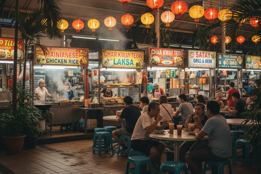 Hawker Bone Broth Recipes: Singapore, Malaysian & Asian Street Food Soups for Gut Health, Umami & Everyday Nutrition