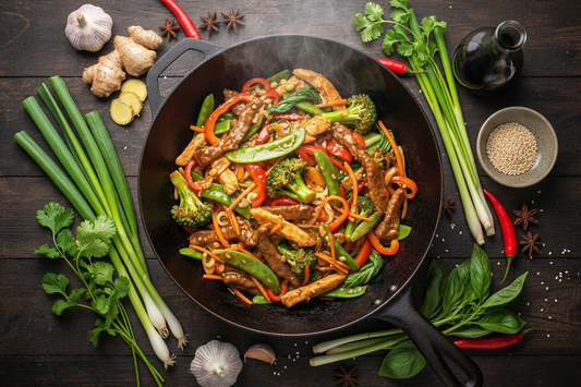 Asian Stir Fry Recipes with Bone Broth: Chicken, Beef, Mushrooms & Functional Flavours