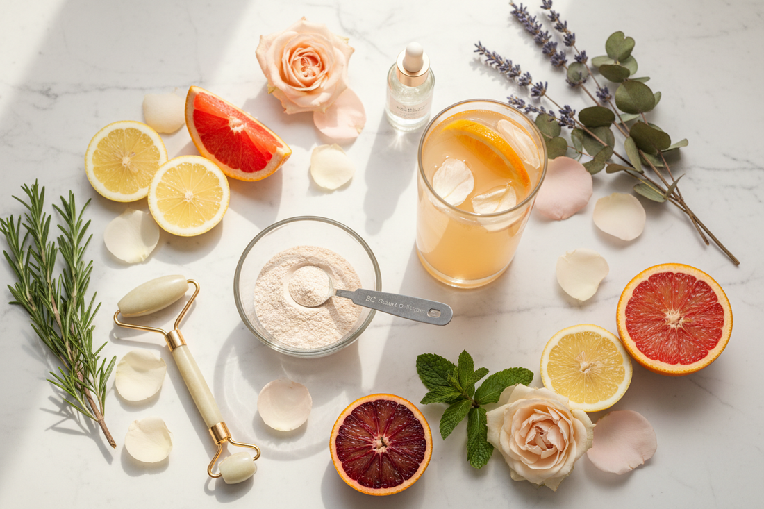 BC Beauty Skinny Glow: Collagen Peptides, Nextida® GC & Everyday Nutritional Wellness