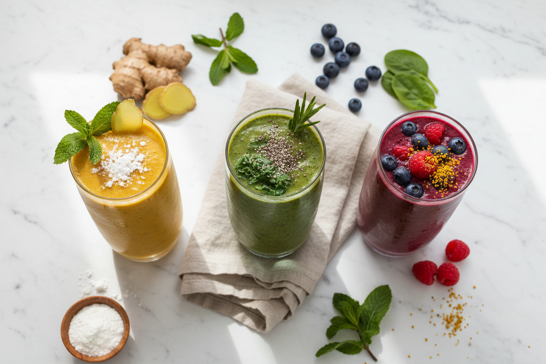 Bone Broth Smoothies: 15 High-Protein Smoothies for Recovery & Everyday Health