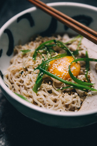 Ramen Noodles with Chicken and Sesame