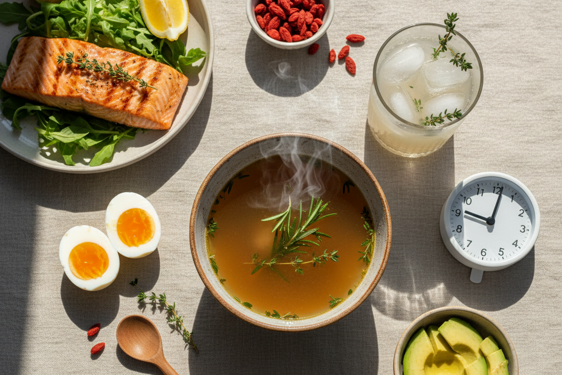 Intermittent Fasting: Schedules, Benefits & How Bone Broth Fits In (Complete Guide)