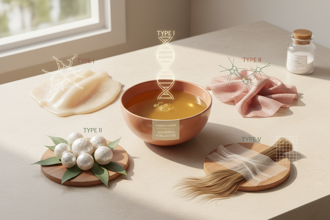 Collagen Types Explained: Why Type I, II, III, IV and V All Have Different Jobs