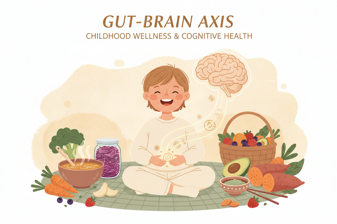 How Gut Microbes May Support Healthy Brain Development