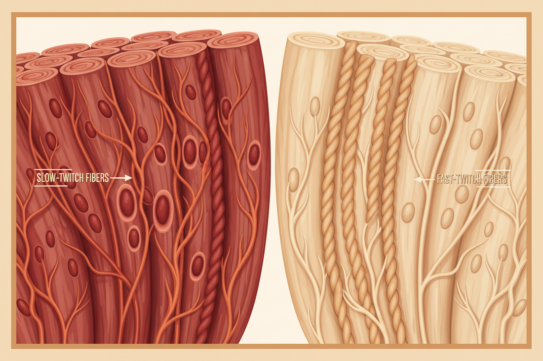 Fast-Twitch vs Slow-Twitch Muscle Fibres: Why Your Muscles Are Designed for Different Jobs