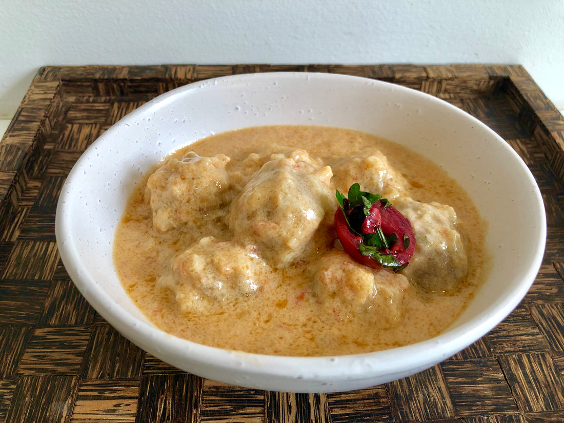 Avgolemono Sauce Meatballs