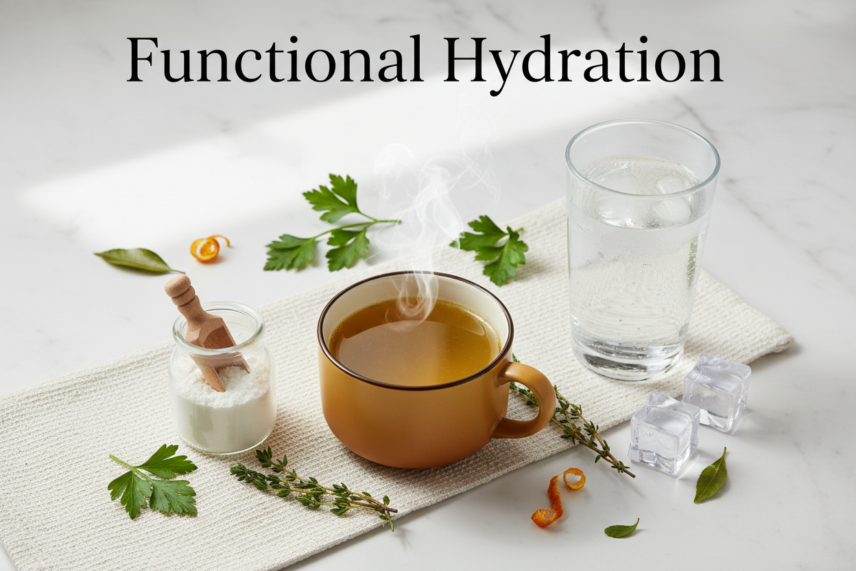 Functional Hydration: How Bone Broth, Collagen & Electrolytes Support ...