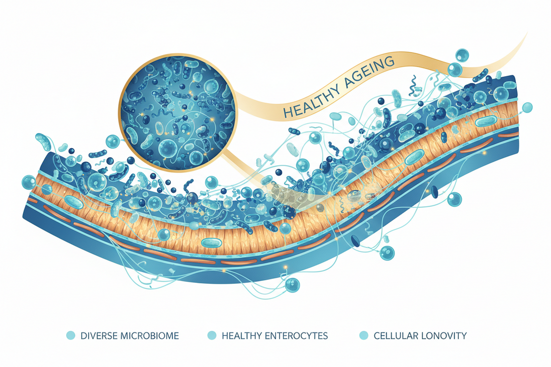 Gut Health & Healthy Ageing: How the Microbiome Influences Longevity