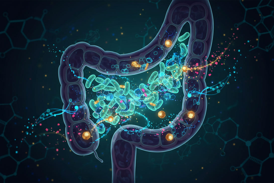 How Gut Bacteria Transform Food Into Signalling Molecules: Nitrate, Iron, DNICs & the Microbiome