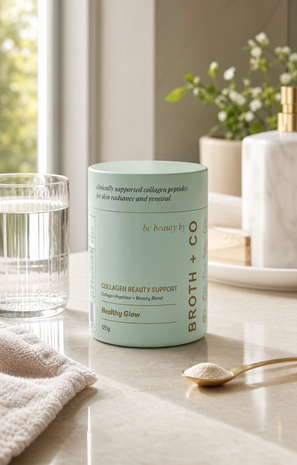 BC Beauty Healthy Glow with Peptan® B: Collagen Peptides for Skin Health, Healthy Ageing & Beauty From Within