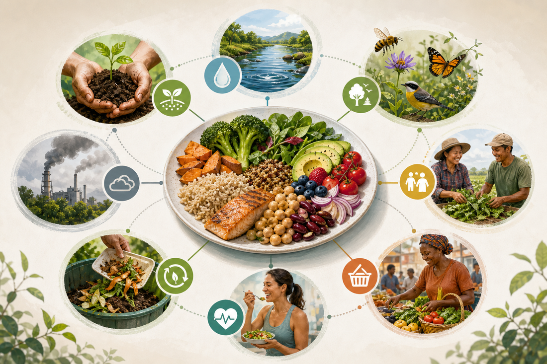 Why Sustainable Nutrition Is About More Than Carbon Footprints: Building a Healthier Future Through Better Food Choices
