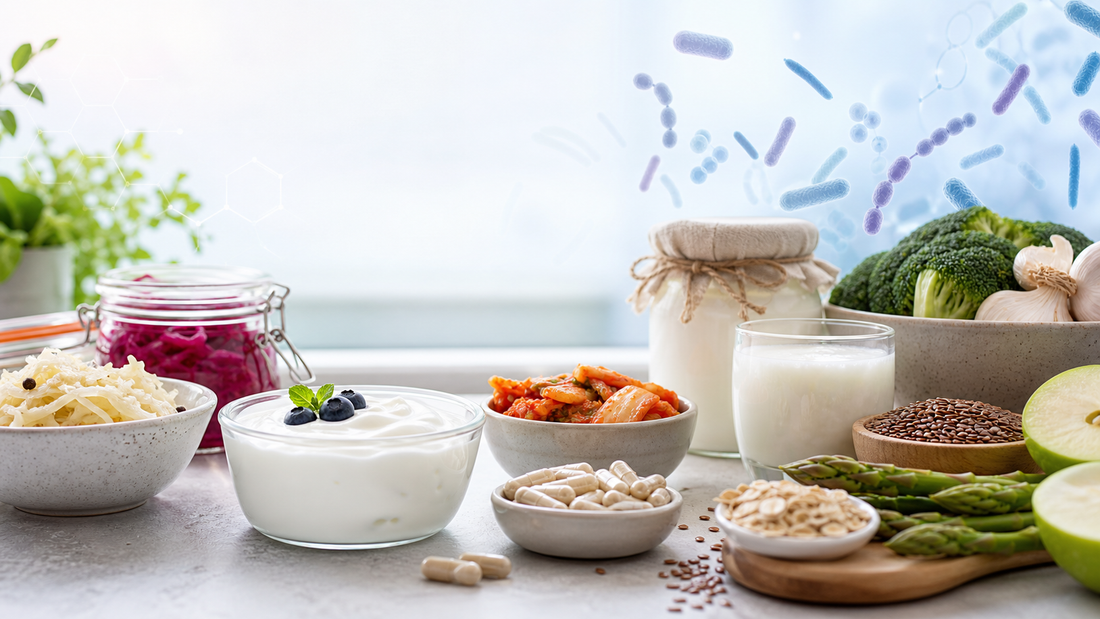The Complete Guide to Gut Biotics: Understanding Prebiotics, Probiotics, Postbiotics &amp; Synbiotics