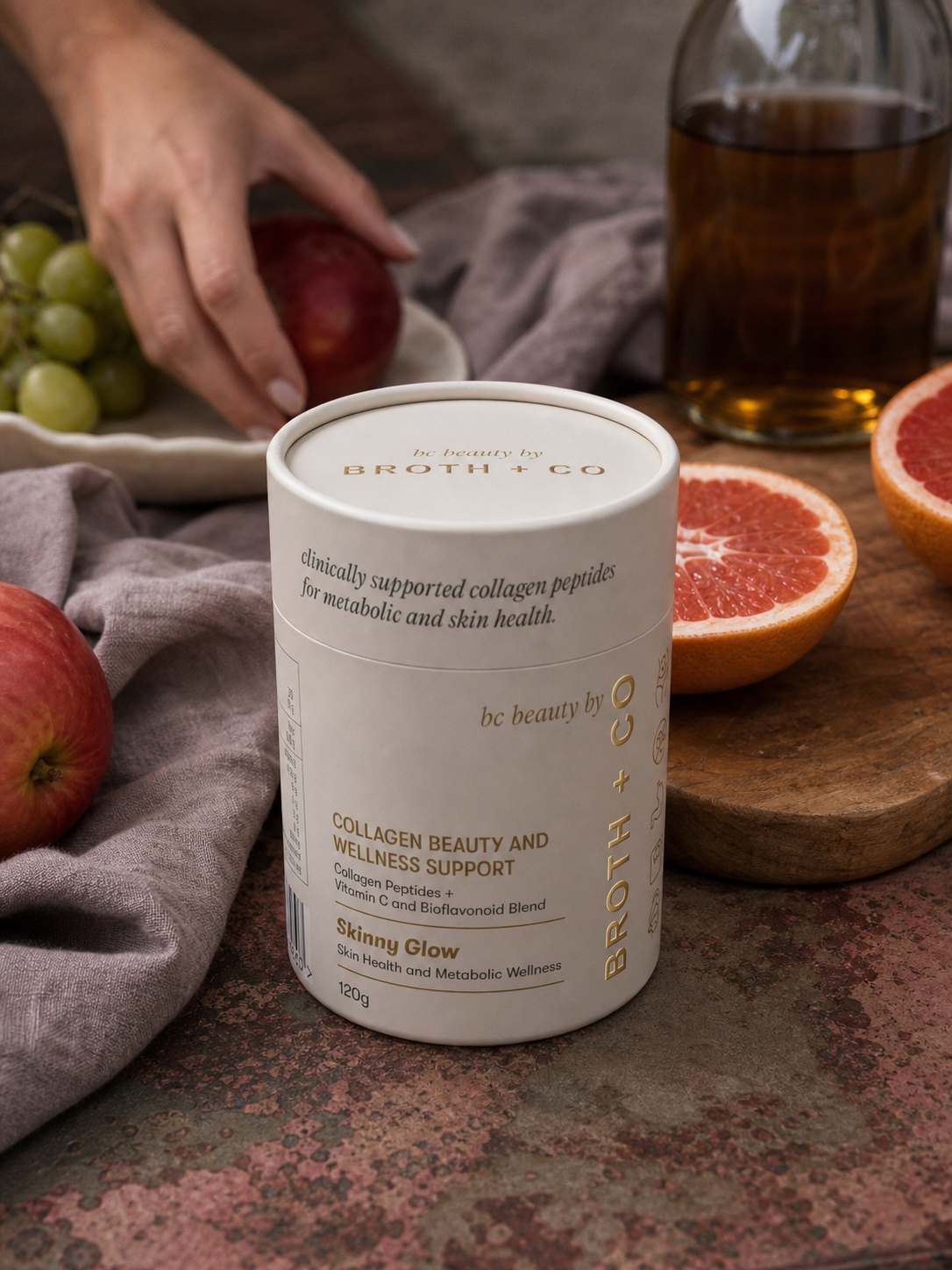 BC Beauty Skinny Glow: Collagen Peptides, Whole-Food Nutrients & Everyday Metabolic Wellness