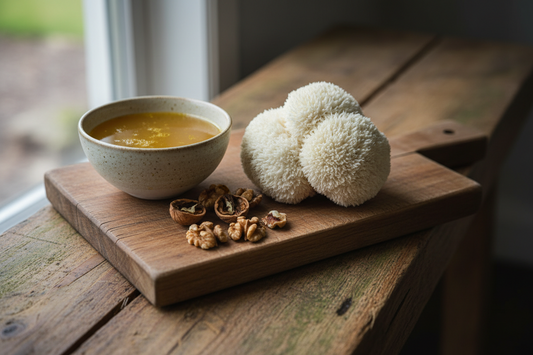 Lion’s Mane Mushroom: Benefits for Brain Health, Focus &  How to Use It in Culinary & Functional Ways (With Recipes)