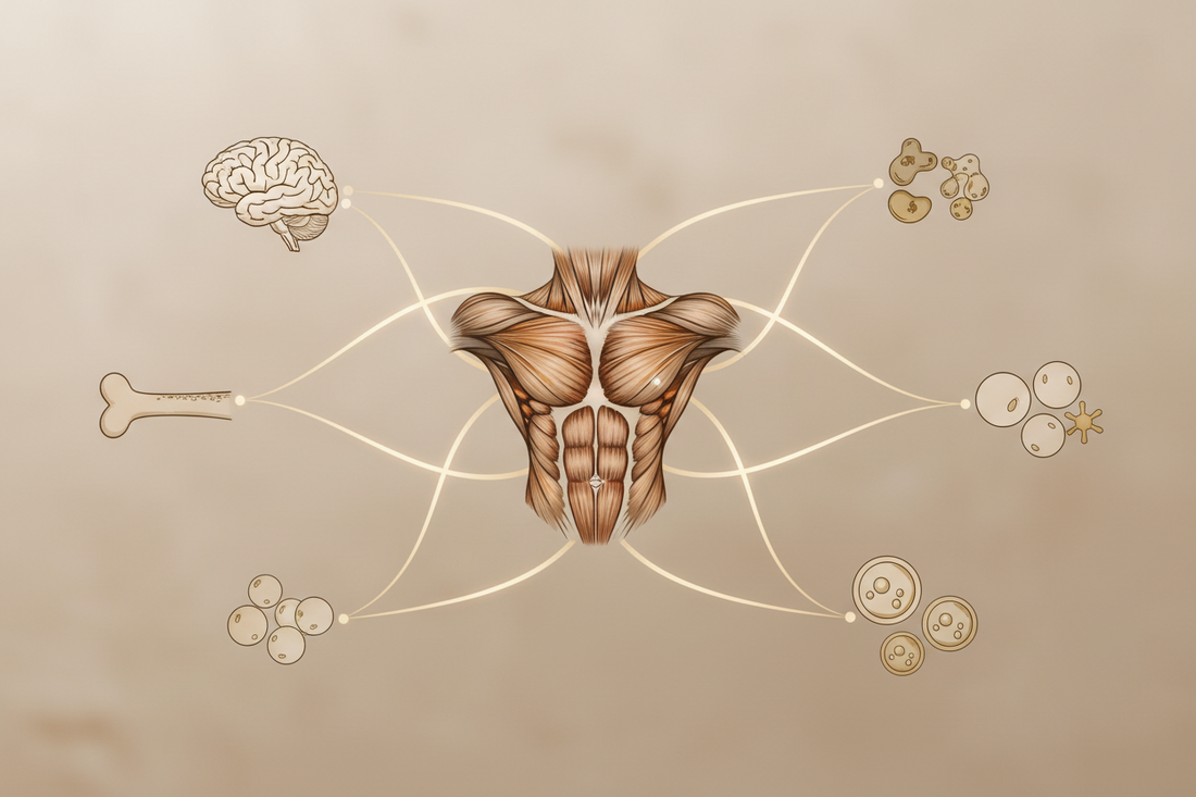 Muscle as a Metabolic Organ: How Muscle Communicates With the Brain, Bone, Fat & Immune System