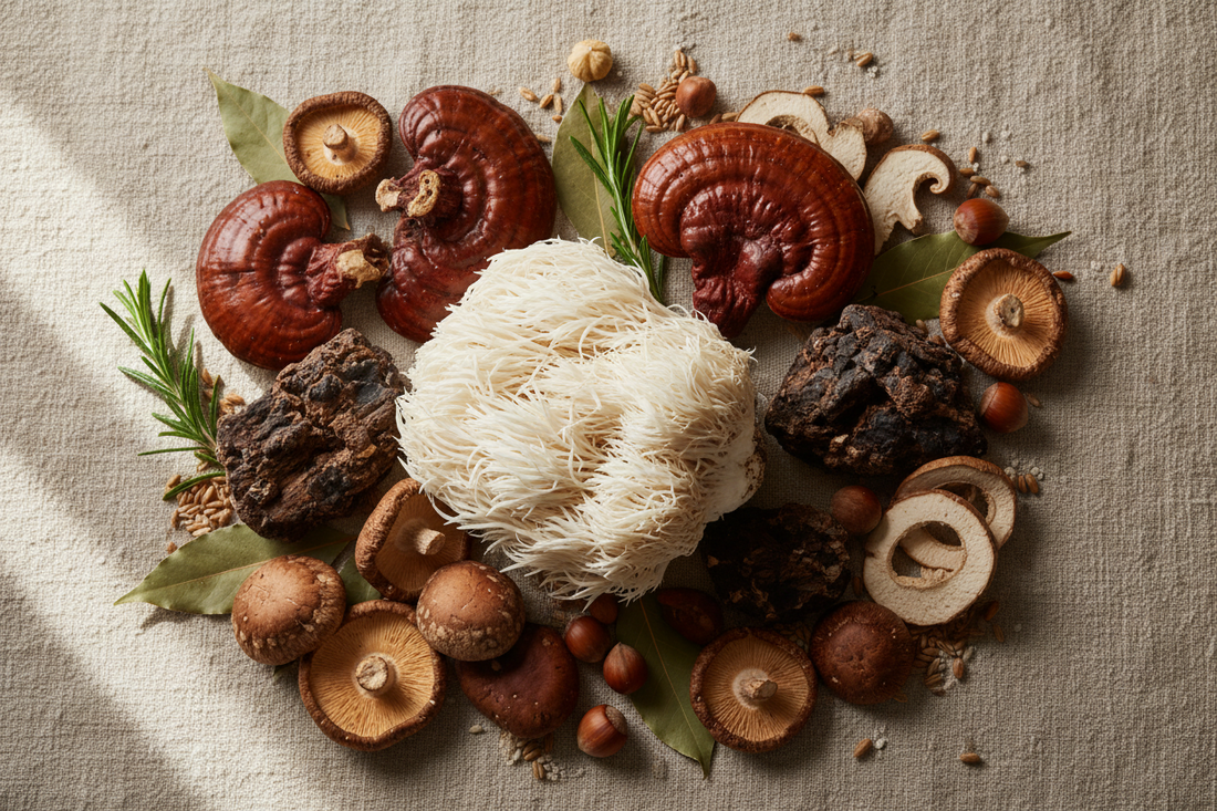 Mushrooms & Healthy Ageing: Ergothioneine, Beta-Glucans, Brain Health, Immunity & the Science of Fungi