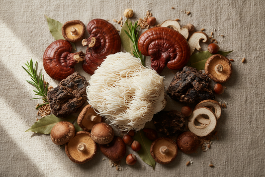 Mushrooms & Healthy Ageing: Ergothioneine, Beta-Glucans, Brain Health, Immunity & the Science of Fungi