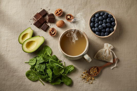Nutrition for Stress Resilience: 10 Foods That Support Mood, Focus & Nervous System Health
