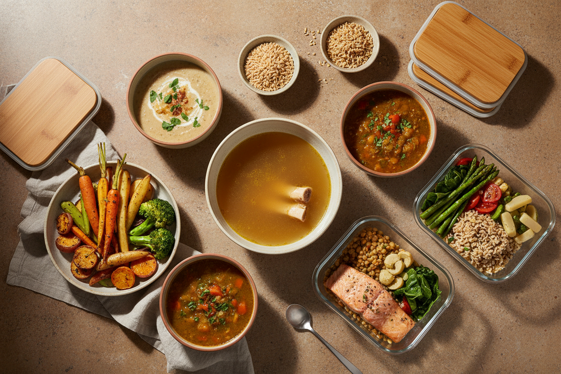 Postpartum Meal Prep Guide: Prepare Once, Eat Well All Week