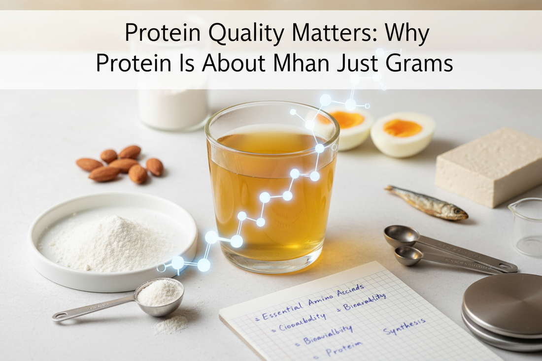 Protein Quality vs Quantity: Why Both Matter for Health & Healthy Ageing