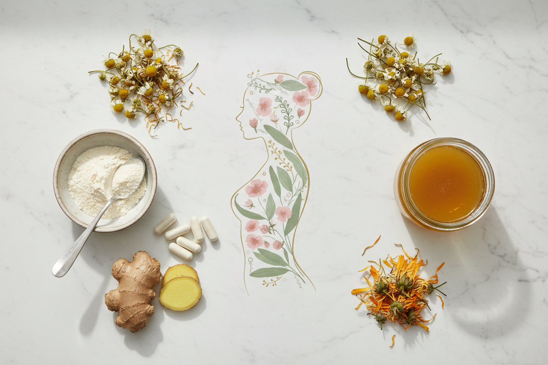 The Menopause Skin–Gut Axis: Oestrogen, the Microbiome, Inflammation & Skin Ageing