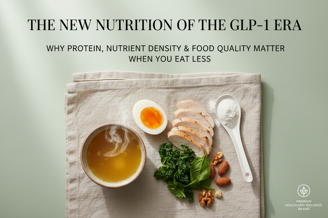 The New Nutrition of the GLP-1 Era: Why Protein, Nutrient Density & Food Quality Matter More When You Eat Less