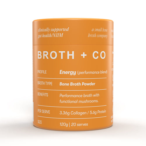 ENERGY Performance Blend Bone Broth Powder 120g  (20 Serves)
