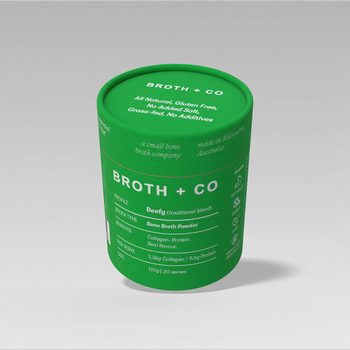 Aussie Bone Broth Coming Soon Beefy Bone Broth Powder - Powder 100g (20 Serves)