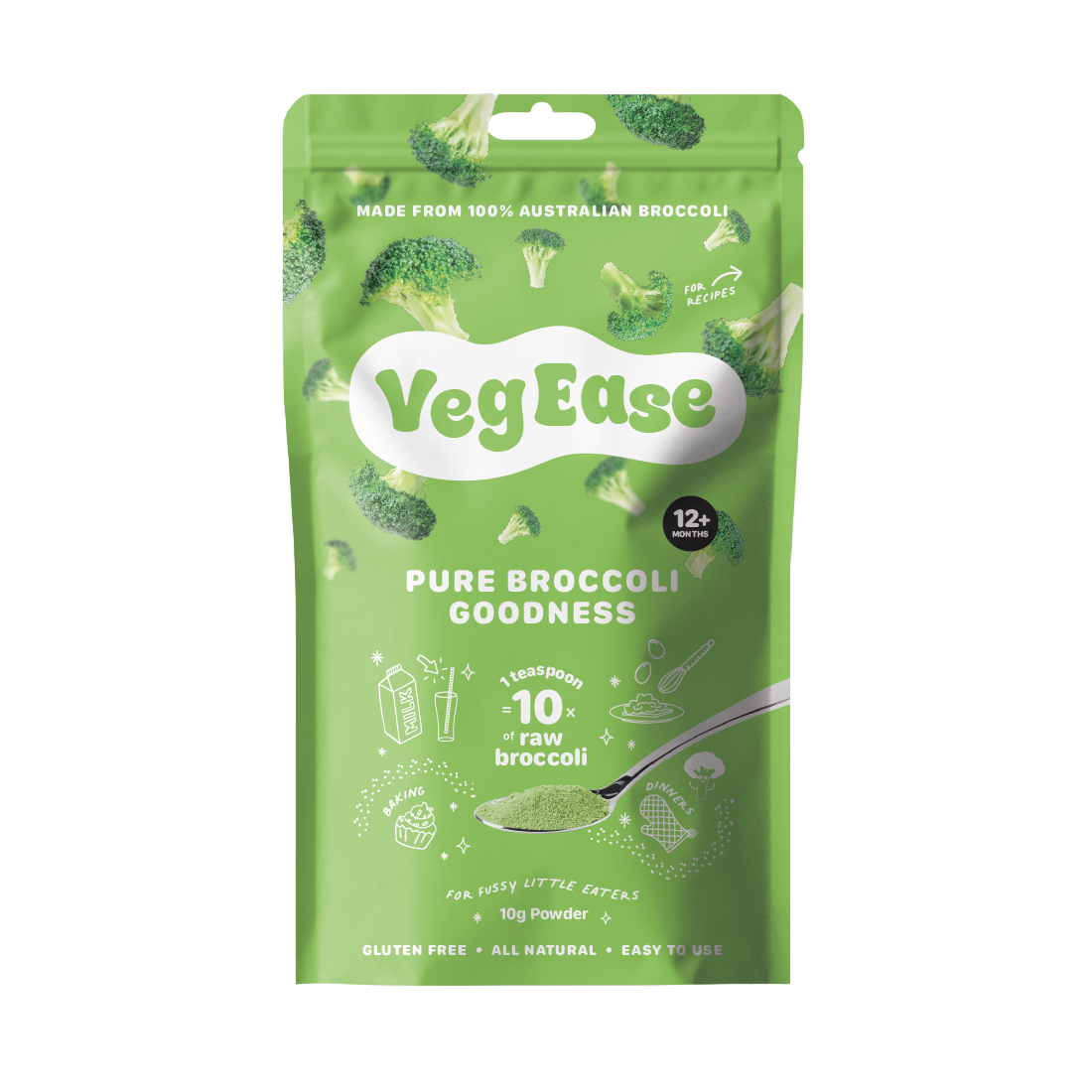 VegEase Pure Broccoli Goodness - Aussie Broccoli Powder