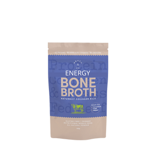 Energy Beef Bone Broth Powder - with Shiitaki - Powder 100g  (20 Serves)